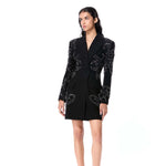 FIERY BLOOM BLAZER DRESS - Kanika Goyal Label