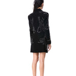 FIERY BLOOM BLAZER DRESS - Kanika Goyal Label