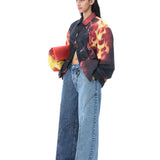 'FLAMEWRAITH' JACKET - Kanika Goyal Label