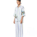 'FLEURISSE' LINEN CO - ORD SET - Kanika Goyal Label