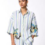 'FLEURISSE' LINEN CO - ORD SET - Kanika Goyal Label