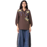 FLORETTO' EMBELLISHED TOP - Kanika Goyal Label