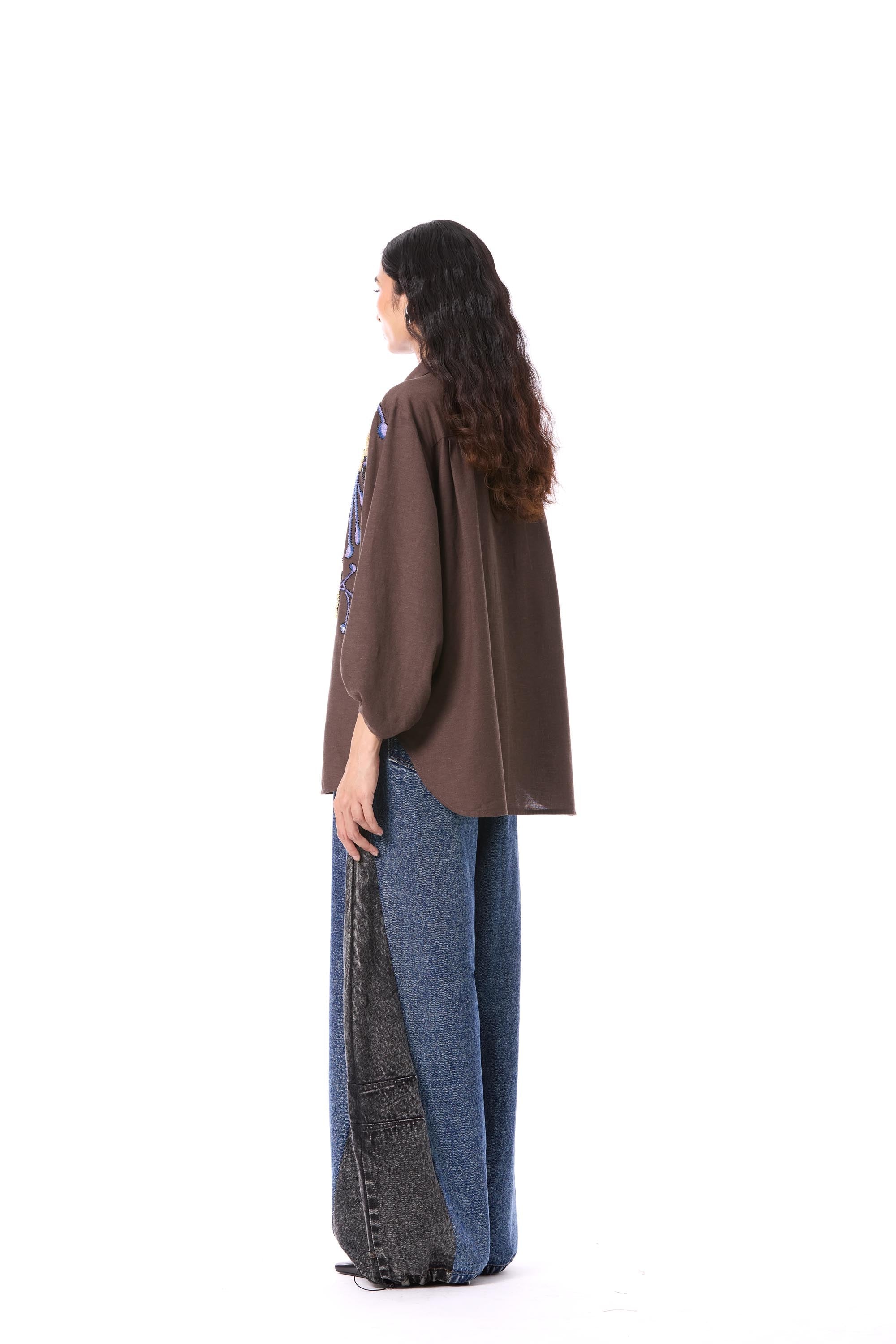 FLORETTO' EMBELLISHED TOP - Kanika Goyal Label