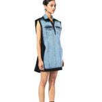 FRAYLINE DENIM DRESS - Kanika Goyal Label