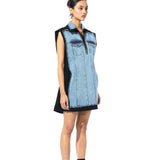 FRAYLINE DENIM DRESS - Kanika Goyal Label