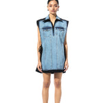 FRAYLINE DENIM DRESS - Kanika Goyal Label