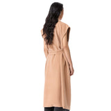 FROST BUD SLEEVELESS COAT - Kanika Goyal Label