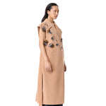 FROST BUD SLEEVELESS COAT - Kanika Goyal Label