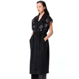 FROST BUD SLEEVELESS COAT - Kanika Goyal Label