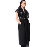 FROST BUD SLEEVELESS COAT - Kanika Goyal Label