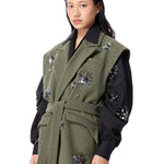 FROST BUD VEST - Kanika Goyal Label