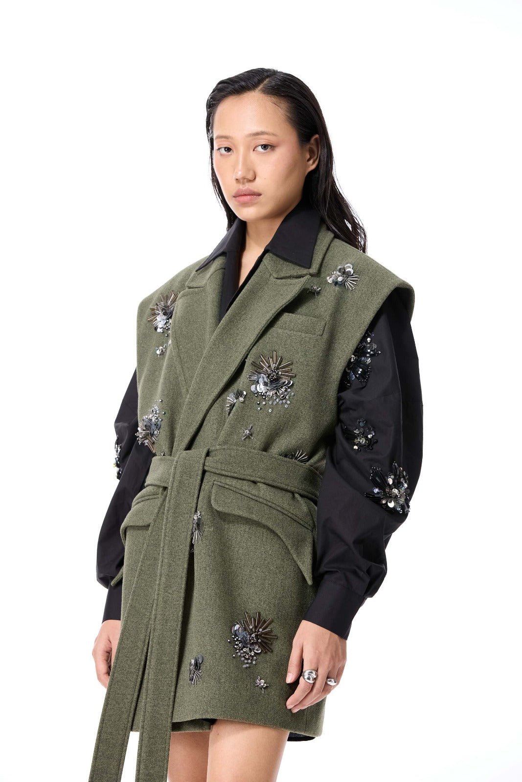 FROST BUD VEST - Kanika Goyal Label