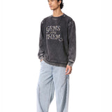 GEMS OVER THEM' EMBELLISHED SWEATSHIRT - Kanika Goyal Label
