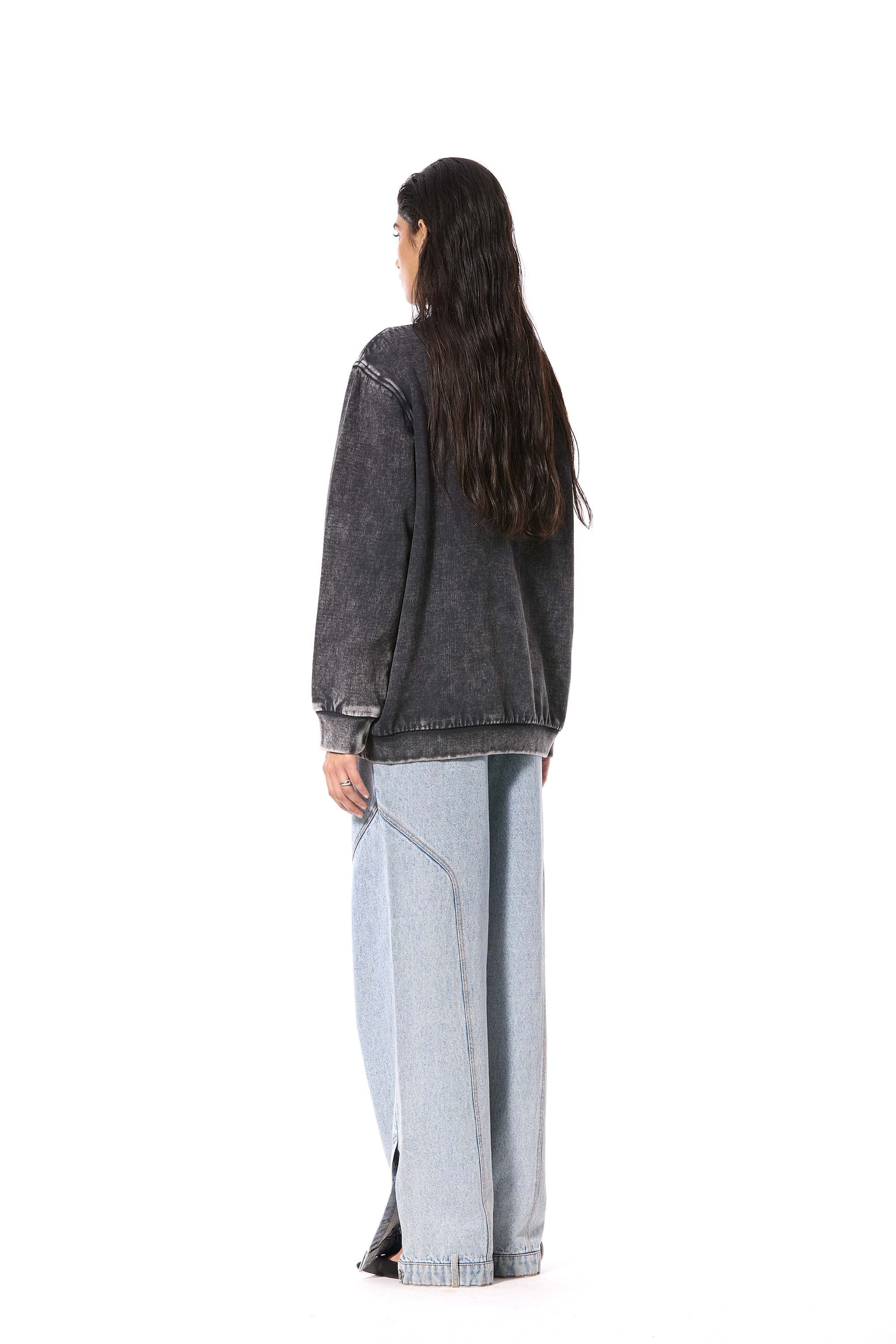 GEMS OVER THEM' EMBELLISHED SWEATSHIRT - Kanika Goyal Label