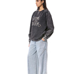 GEMS OVER THEM' EMBELLISHED SWEATSHIRT - Kanika Goyal Label