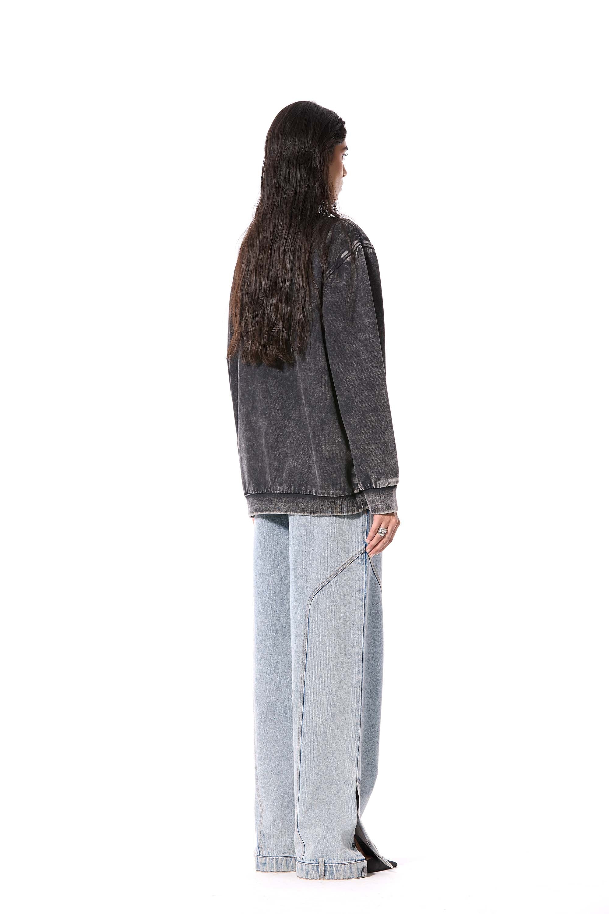 GEMS OVER THEM' EMBELLISHED SWEATSHIRT - Kanika Goyal Label