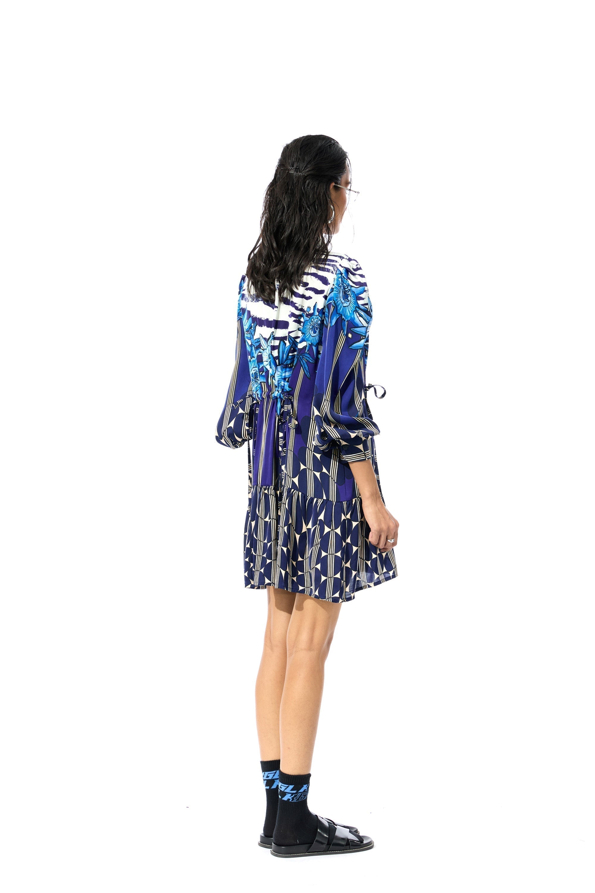 GEOMIST' PRINTED DRESS - Kanika Goyal Label