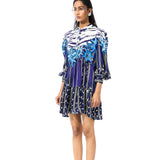 GEOMIST' PRINTED DRESS - Kanika Goyal Label