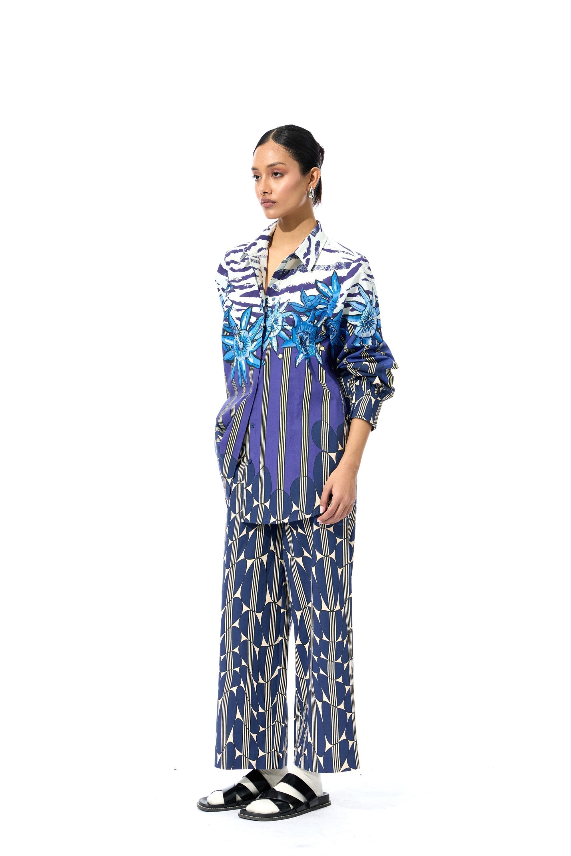 GEOMIST' PRINTED SET - Kanika Goyal Label