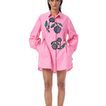 ‘GIA’ Embellished Shirt Dress - Kanika Goyal Label