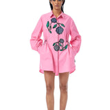‘GIA’ Embellished Shirt Dress - Kanika Goyal Label