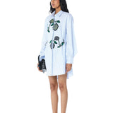 ‘GIA’ Embellished Shirt Dress - Kanika Goyal Label