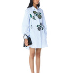 ‘GIA’ Embellished Shirt Dress - Kanika Goyal Label