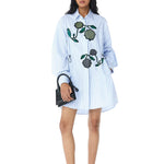 ‘GIA’ Embellished Shirt Dress - Kanika Goyal Label