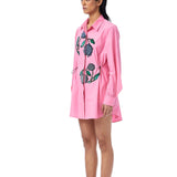 GIA' Embellished Shirt Dress - Kanika Goyal Label