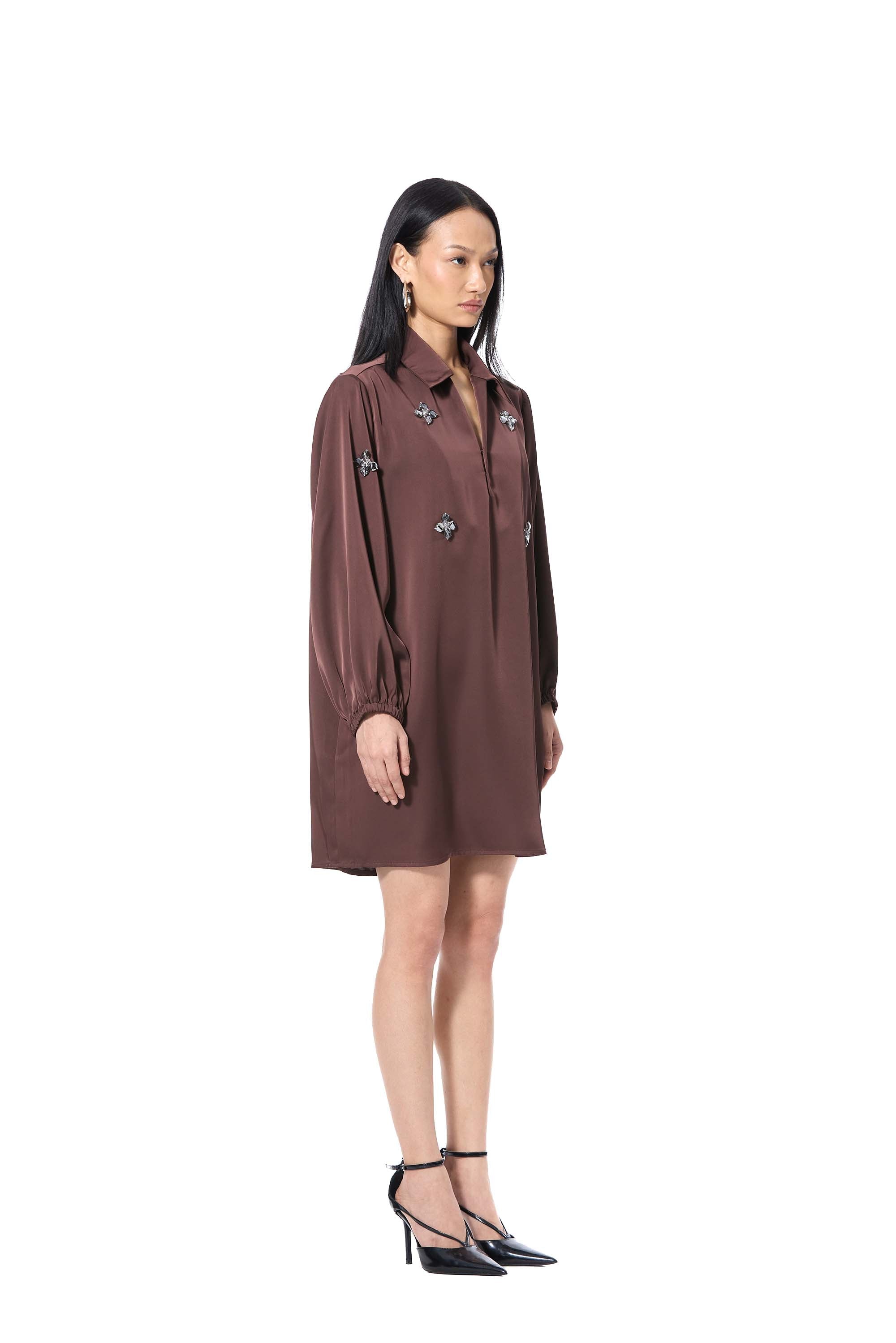 GILDANE' EMBELLISHED DRESS - Kanika Goyal Label