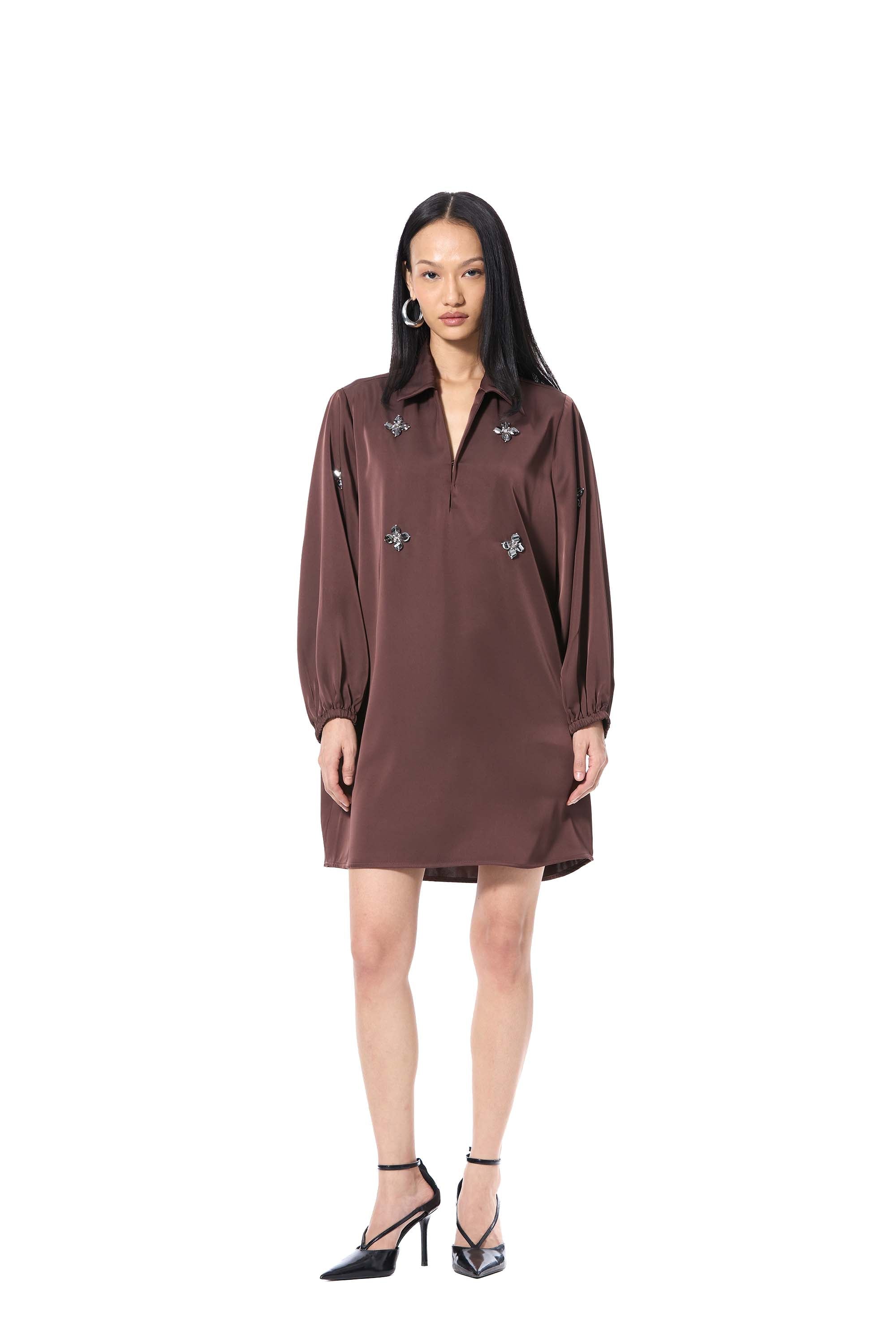 GILDANE' EMBELLISHED DRESS - Kanika Goyal Label