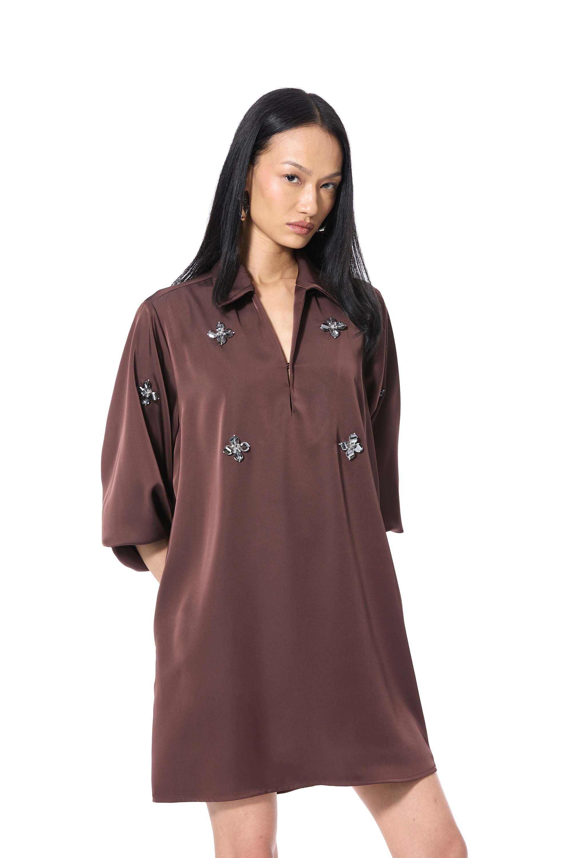 GILDANE' EMBELLISHED DRESS - Kanika Goyal Label