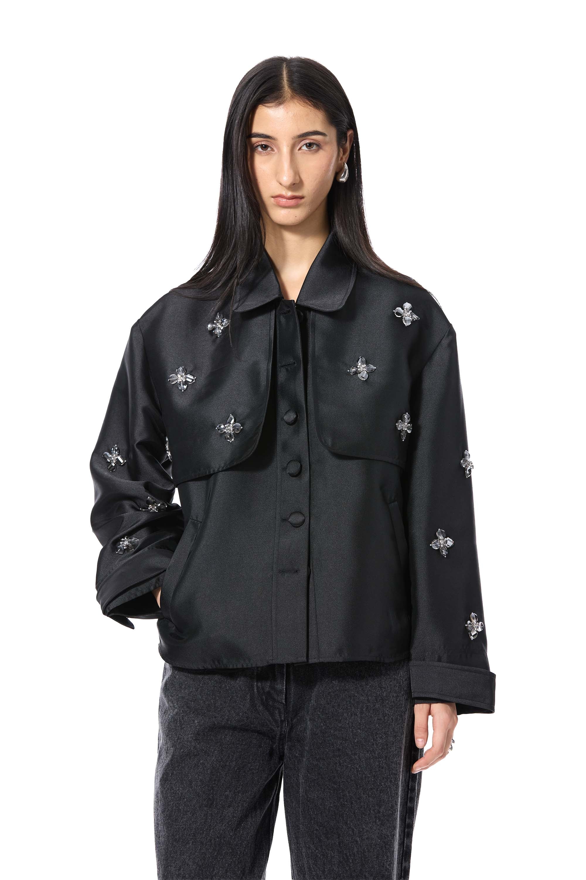 GILDANE' EMBELLISHED JACKET - Kanika Goyal Label