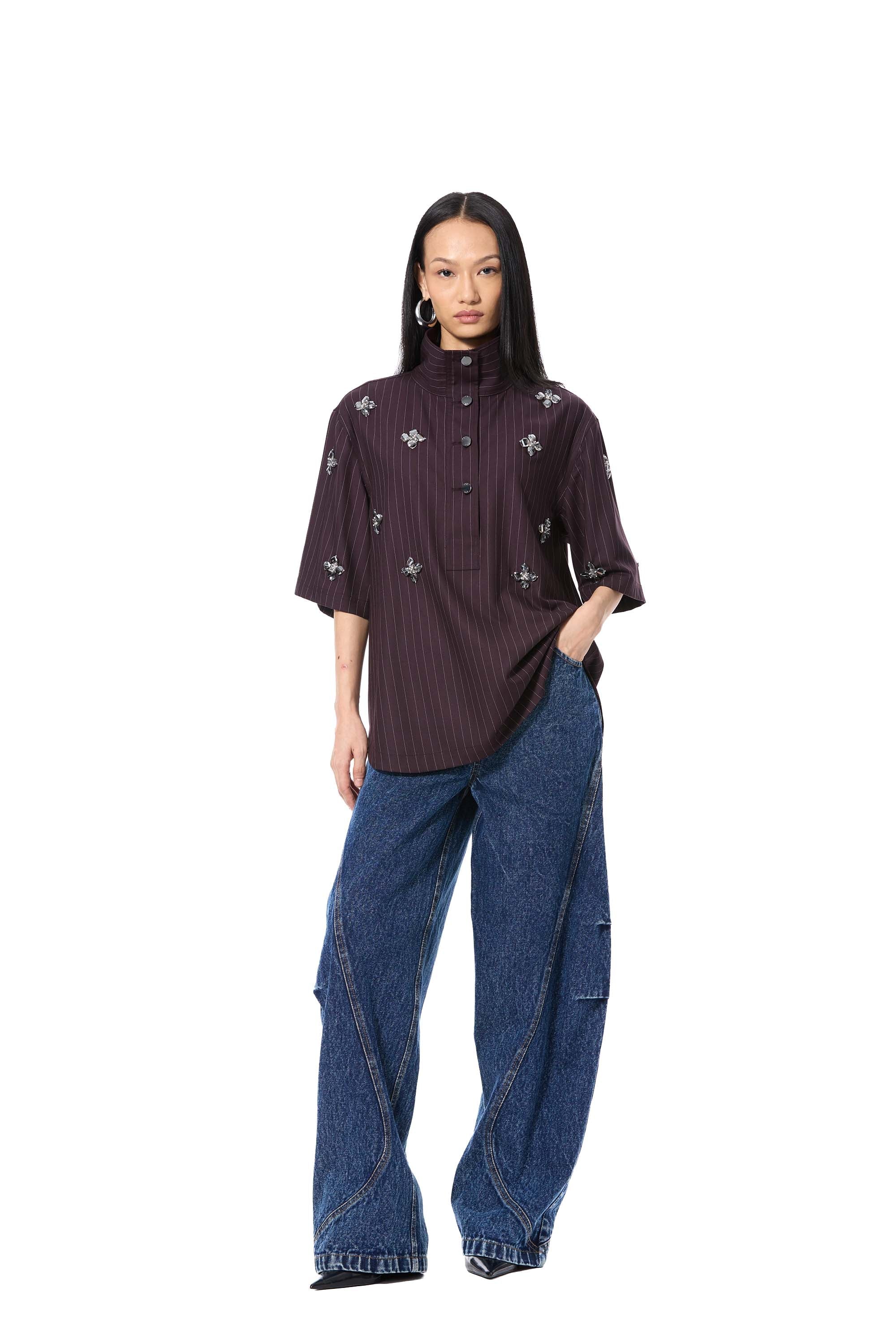 GILDANE' EMBELLISHED TOP - Kanika Goyal Label