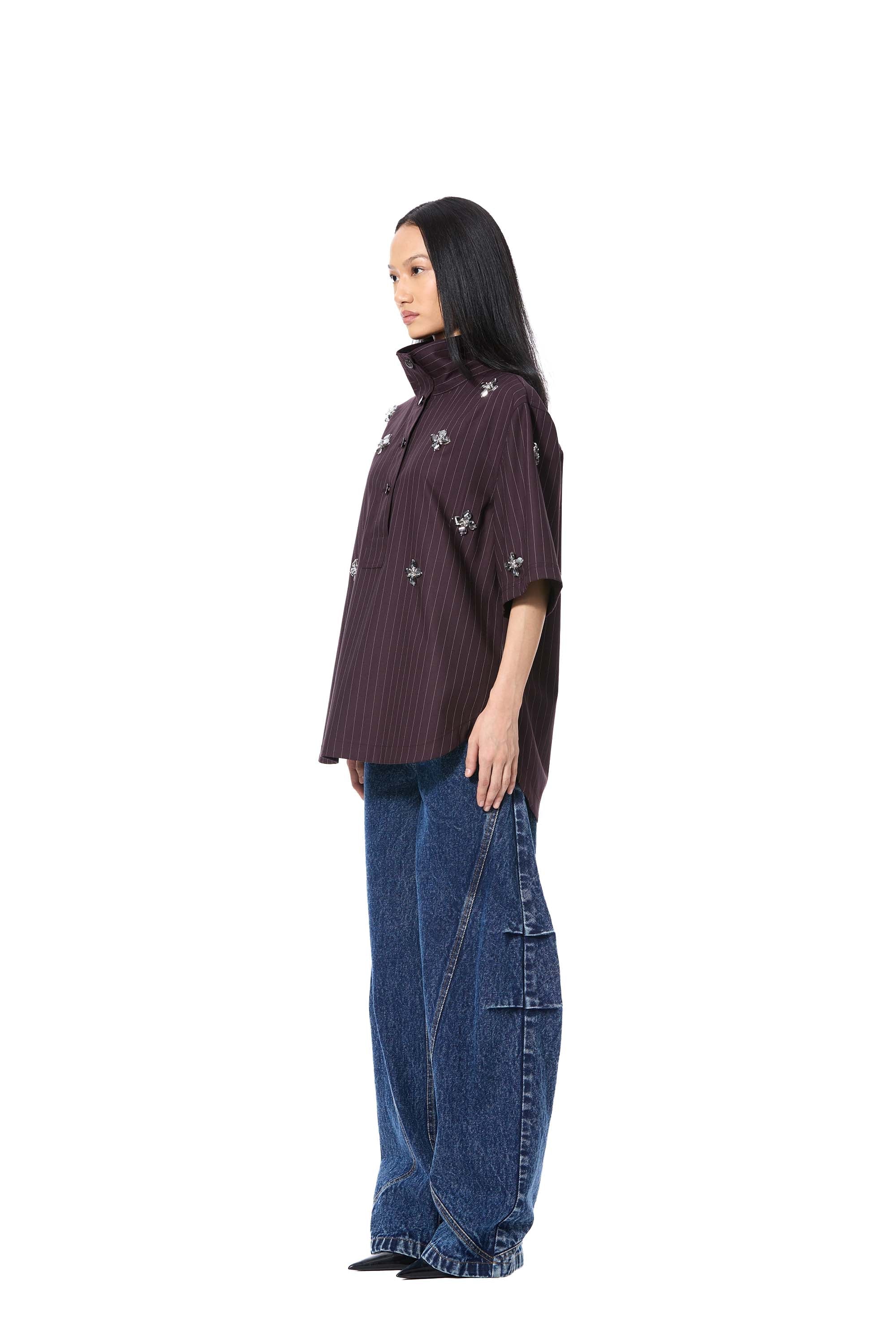 GILDANE' EMBELLISHED TOP - Kanika Goyal Label