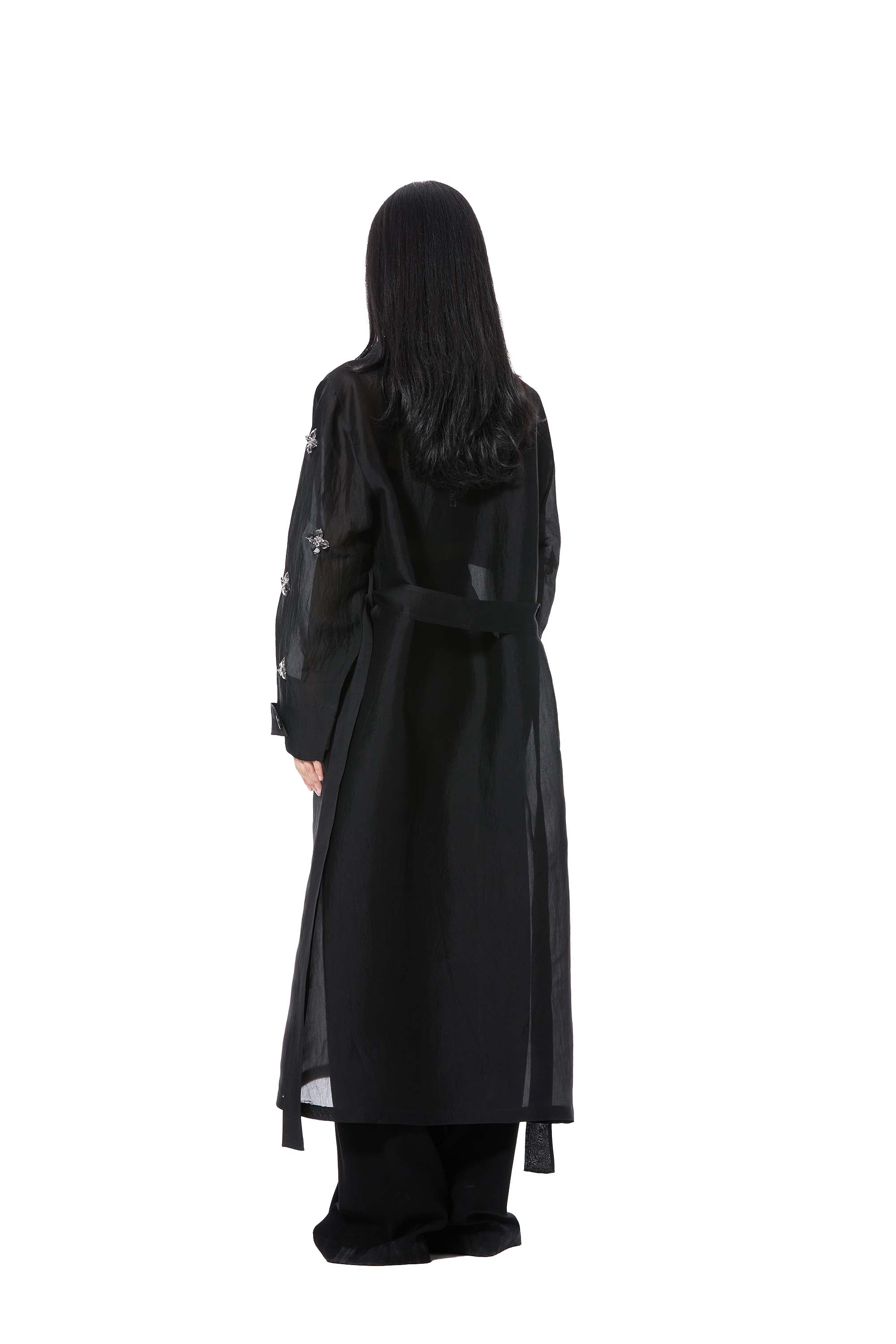 GILDANE' EMBELLISHED TRENCH COAT - Kanika Goyal Label