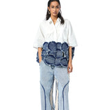 GIROCURVE' HYBRID SHIRT - Kanika Goyal Label