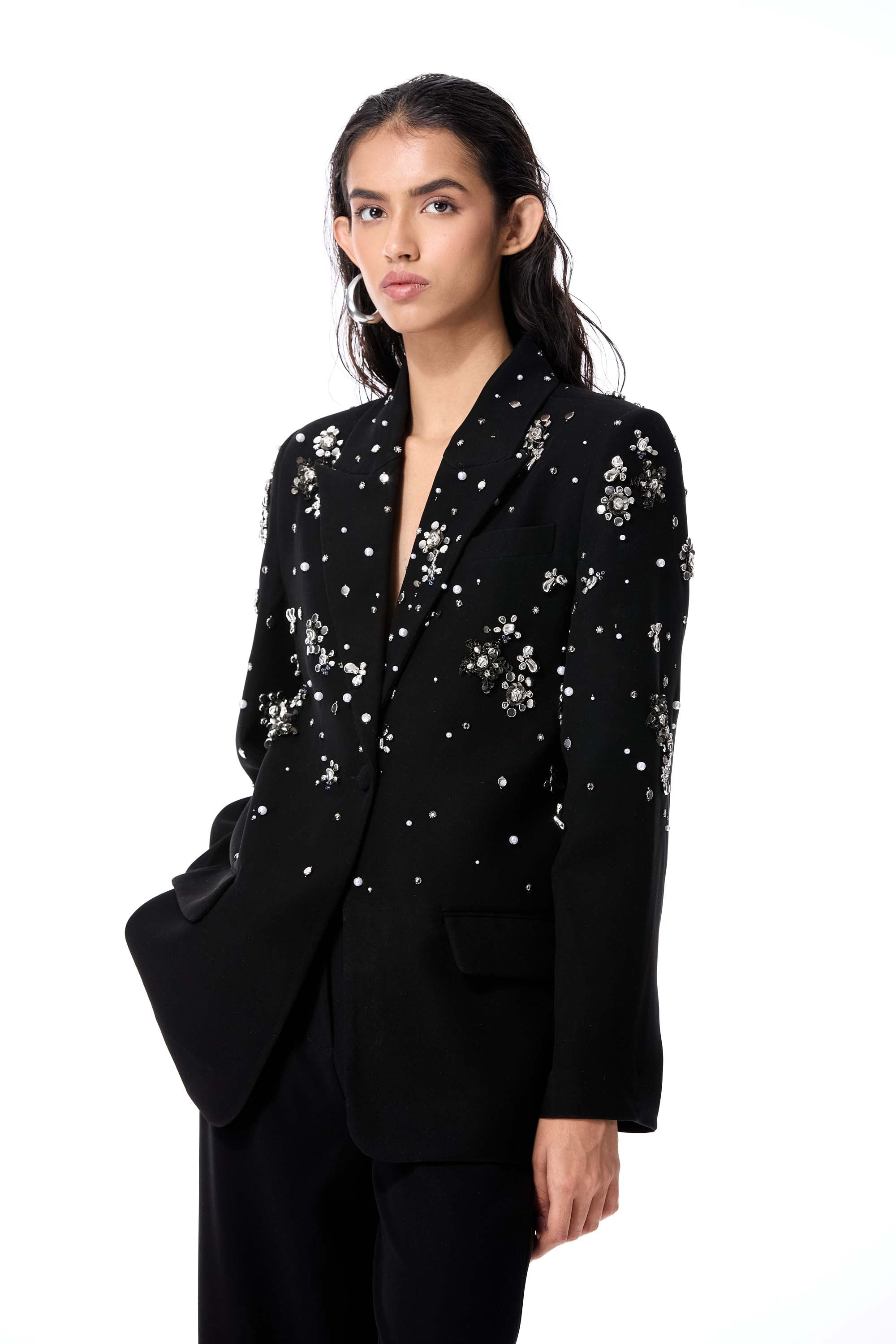 ‘GLEAM FOLD’ BLAZER - Kanika Goyal Label