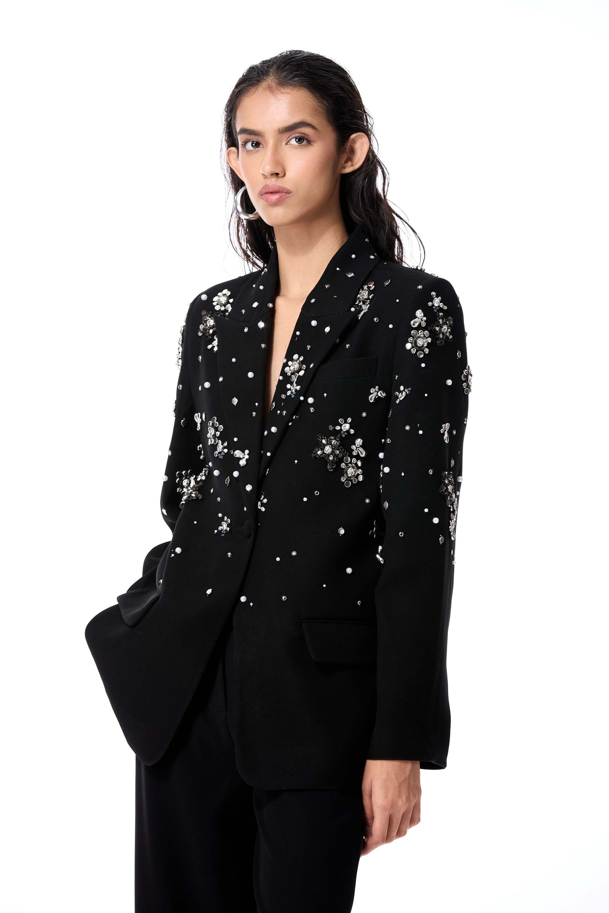 ‘GLEAM FOLD’ BLAZER - Kanika Goyal Label