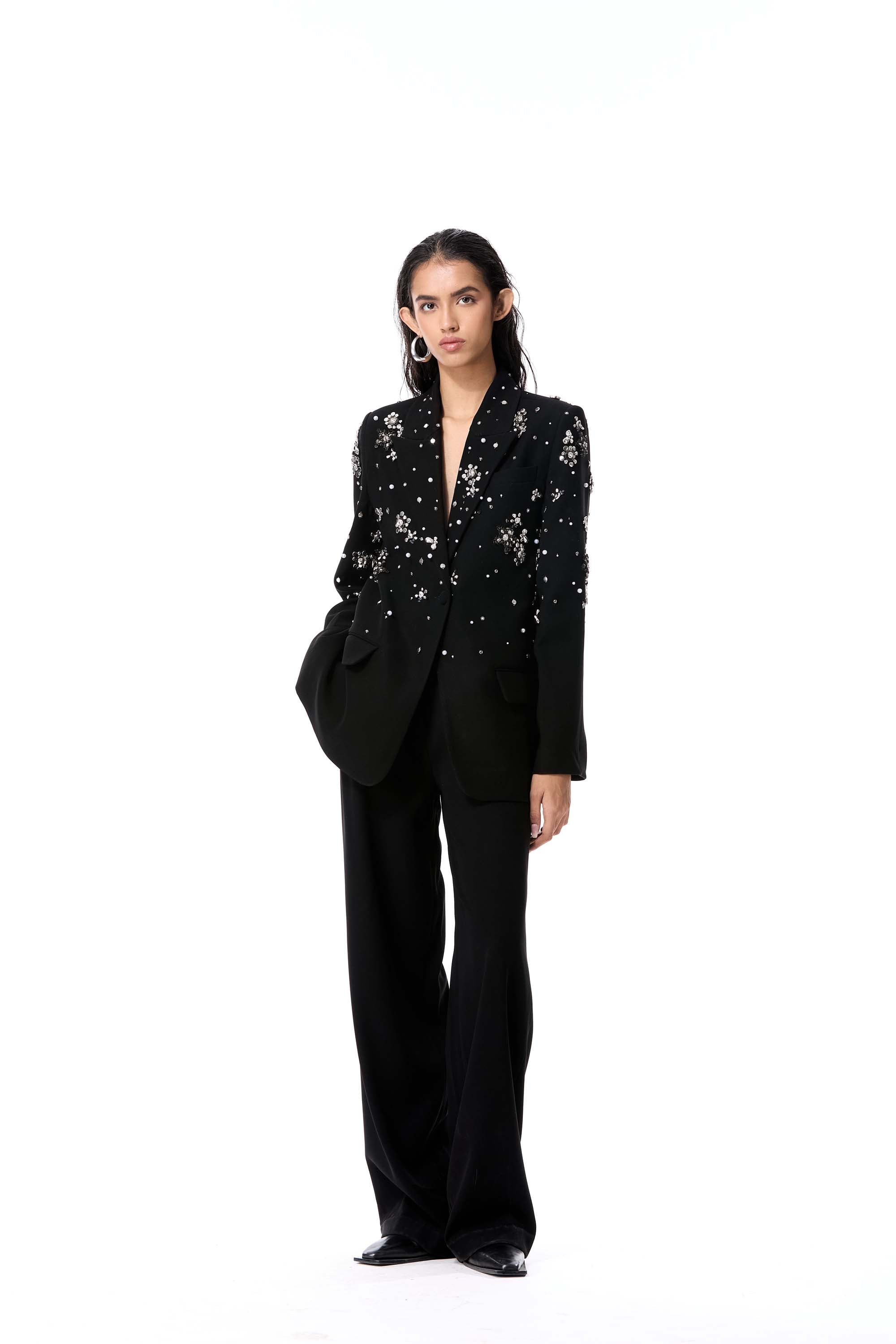 ‘GLEAM FOLD’ BLAZER - Kanika Goyal Label