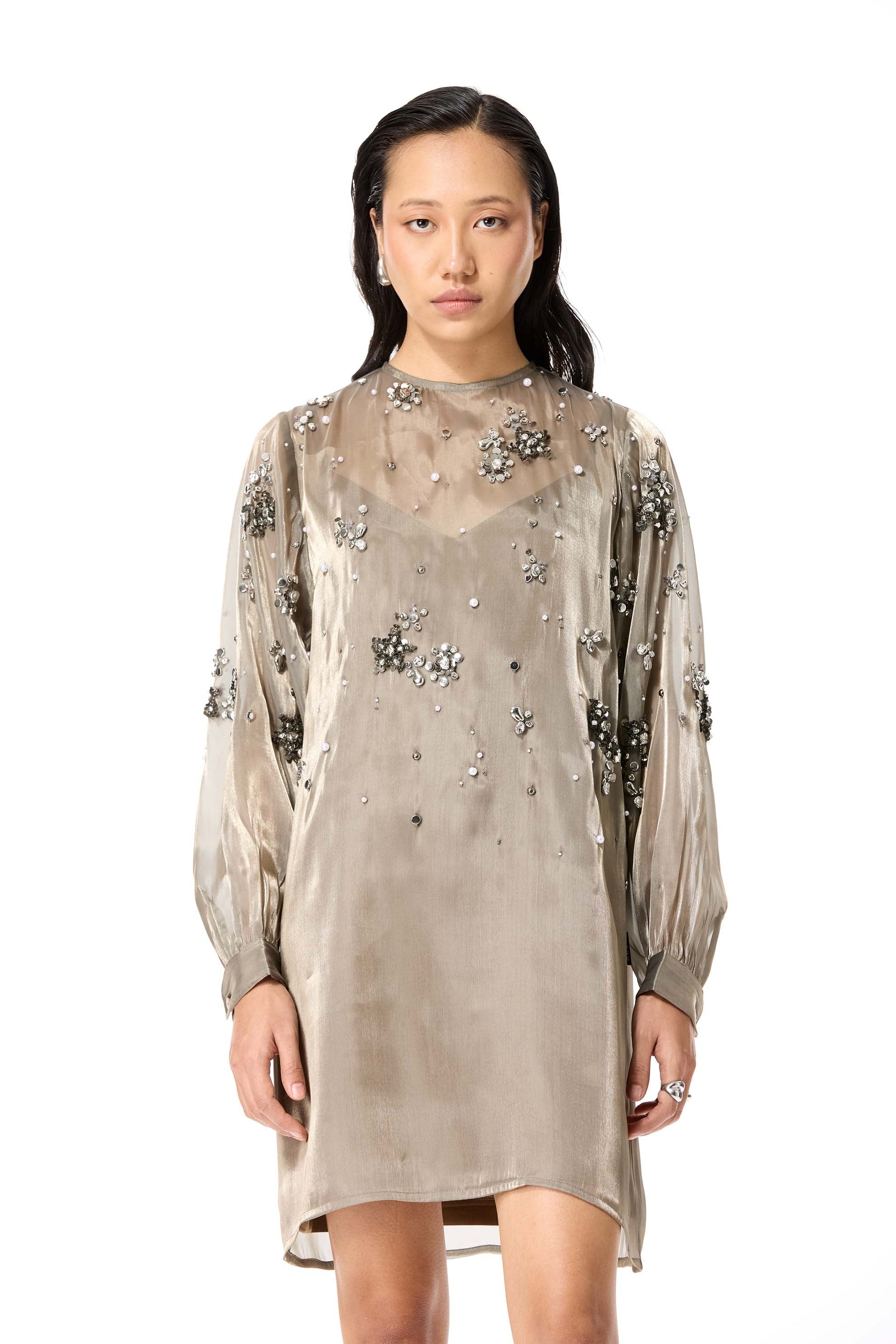 GLEAM FOLD DRESS - Kanika Goyal Label