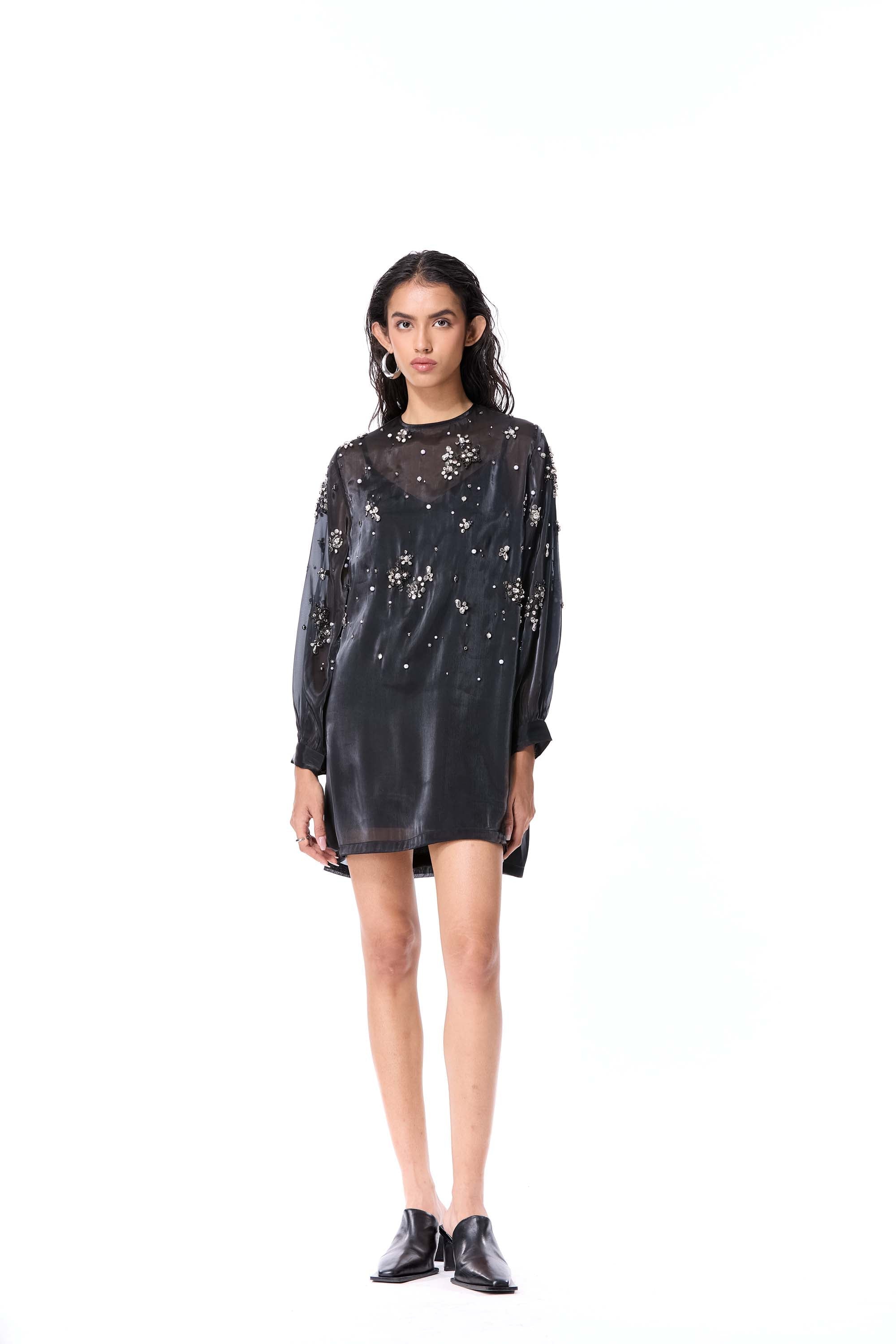 GLEAM FOLD DRESS - Kanika Goyal Label