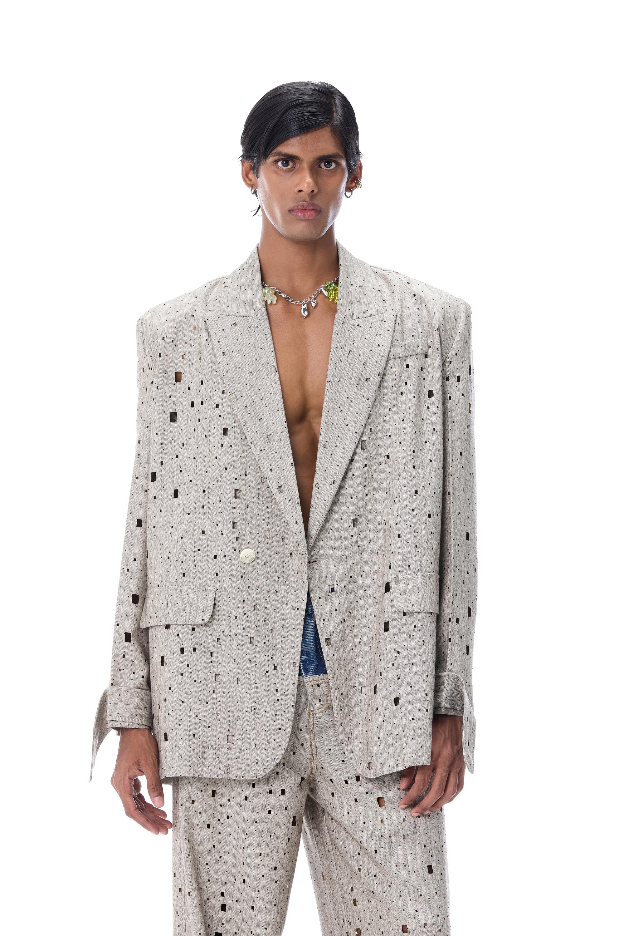 'GLITCHMARK' BLAZER - Kanika Goyal Label
