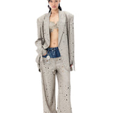 'GLITCHMARK' BLAZER - Kanika Goyal Label