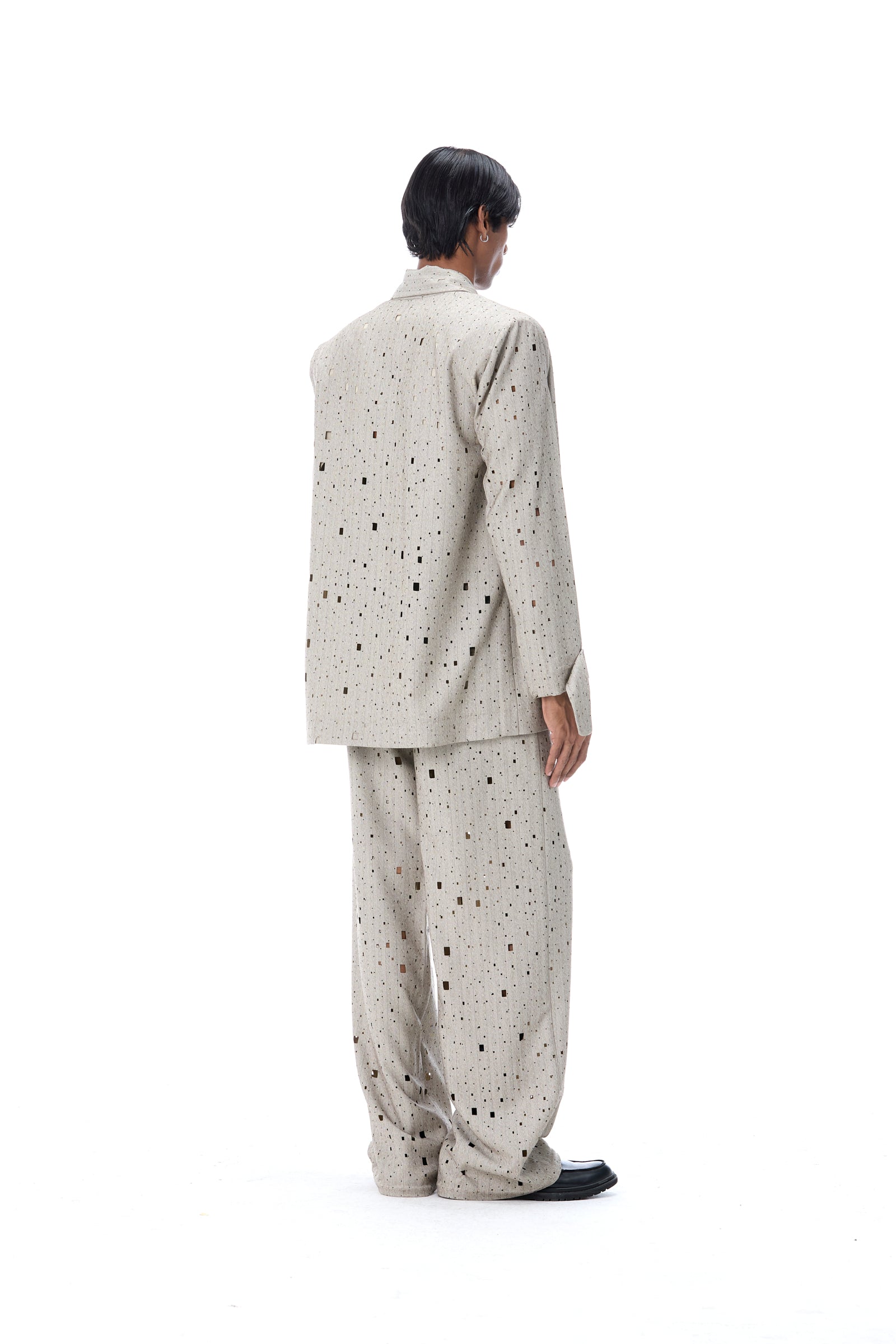 'GLITCHMARK' PANTS - Kanika Goyal Label