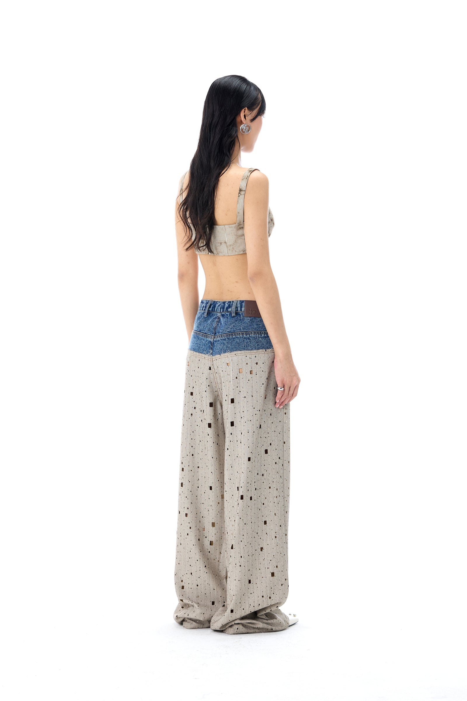 'GLITCHMARK' PANTS - Kanika Goyal Label