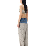 'GLITCHMARK' PANTS - Kanika Goyal Label