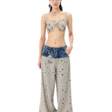 'GLITCHMARK' PANTS - Kanika Goyal Label