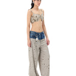 'GLITCHMARK' PANTS - Kanika Goyal Label