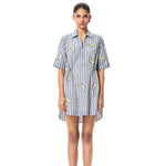 'GOLD RUSH' EMBELLISHED CONCENTRIC DRESS - Kanika Goyal Label